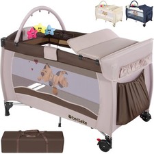 Babybett Kinder Reisebett Baby Kinderreisebett Transporttasche 132 x 75 x 104 cm