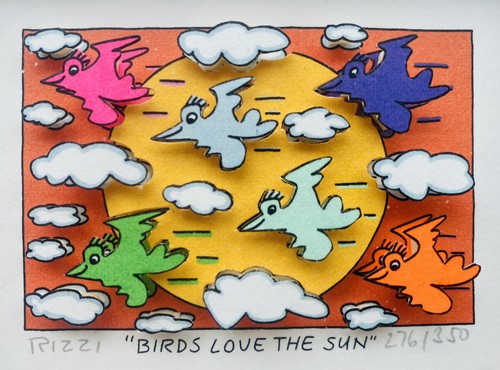 James rizzi birds - rizzi, 3d