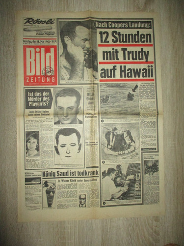 Bildzeitung seiten 5 1963 - bildzeitung,