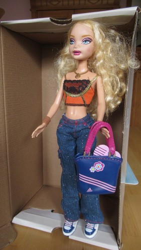 Barbie puppe scene mit - my,