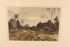 Aquarell Ernst Fangohr