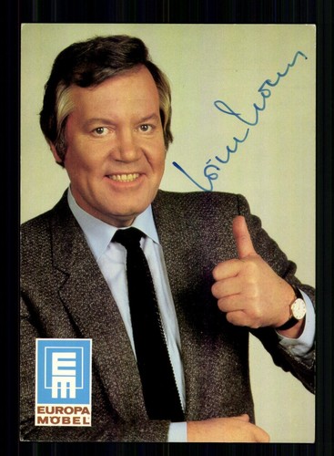 Wim thoelke autogrammkarte - wim,