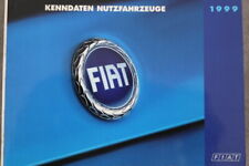 Fiat Kenndaten "1999" Nutzfahrzeuge Panda Van Strada Marengo Scudo Ducato...
