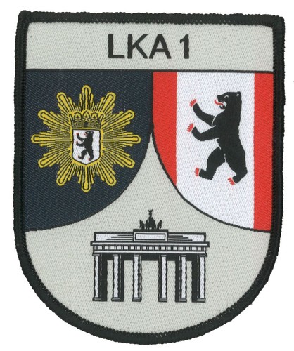 Abzeichen patch polizei berlin - polizei,