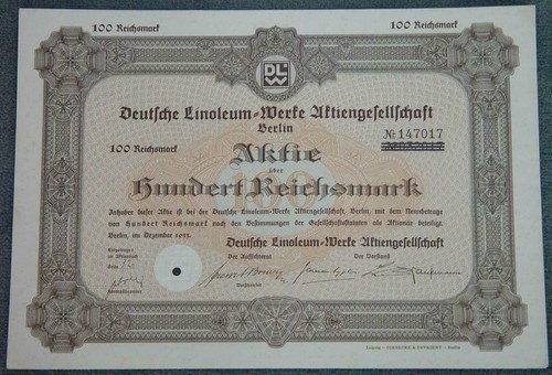 Deutsche linoleum werke - 50,