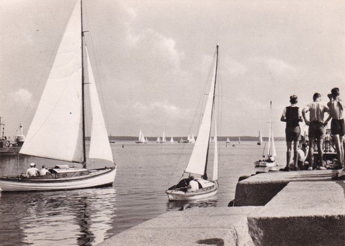 Ansichtskarte greifswald wieck - ansichtskarte,