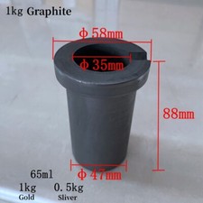 Quarz Graphit Tiegel Barren