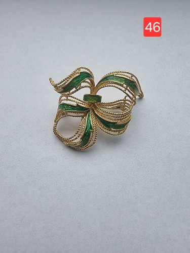 Vintage brosche 750 - gold, 18k