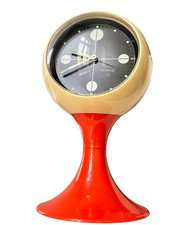 Vintage Blessing Pop Art Atomic Space Age Tisch Uhr Alarm Clock West Germany