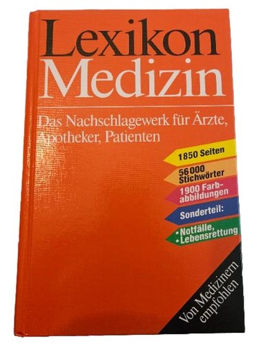Lexikon medizin fachbuch - lexikon,