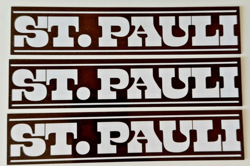 Sankt pauli aufkleber sticker - sankt,
