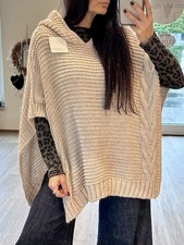 Italy Poncho Jacke Pullover