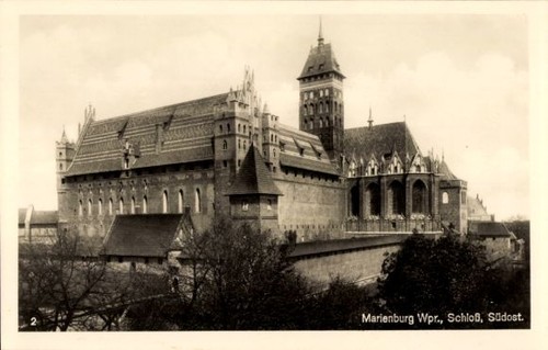 Malbork marienburg - ak,