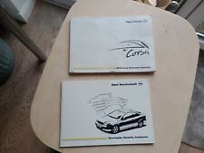 OPEL CORSA Betriebsanleitung  Handbuch plus Serviceplan - Bedienungsanleitung