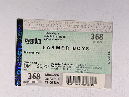 Farmer boys konzert - boys,