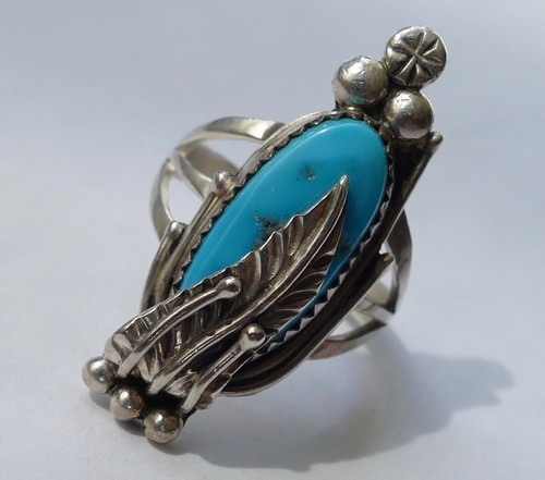 Indianerschmuck ring türkis - indianerschmuck,