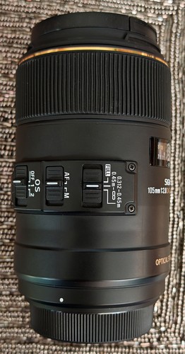 Sigma 105 ex - 105, makro