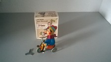Junge mit Dreirad Blechspielzeug - Retro Kovap OVP - unbespielt - mit Schlüssel