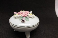 kleine Dose Porzellan Amsel