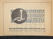 Malzbier-Brauerei Groterjan