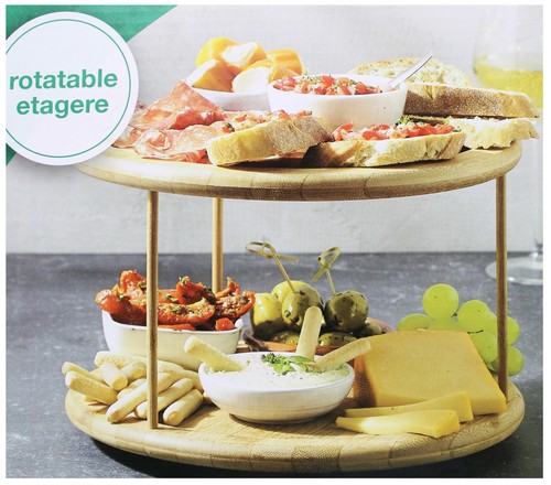 Etagere bambusholz stöckig - bambusholz, 2
