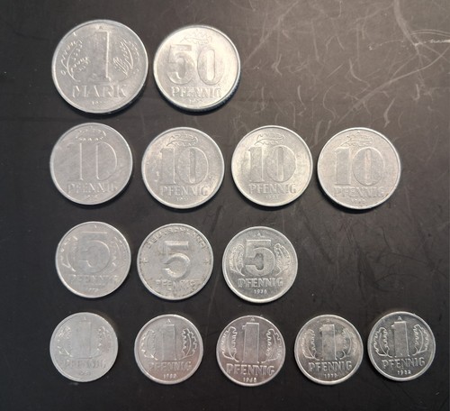 Münzen ddr 10 - 1, /