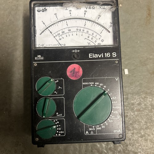 Analog multimeter von - von, hartmann