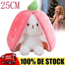 Hase Plüschtier Verstecken Plush Hasen Stofftier Plüsch Hasen Spielzeug 25 cm