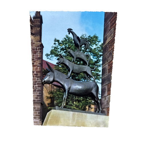 Ansichtskarte postkarte bremen - ansichtskarte,