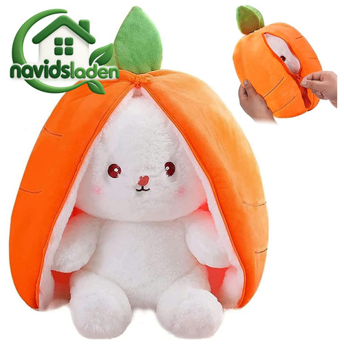 Plüschtier hase 25cm karotte - 25cm,