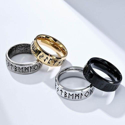 8mm edelstahl ring - 8mm,