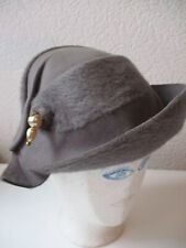 Vintage Hut Gr. 50 Bohemian  Charleston 30er Jahre, filz, getragen, Einzelstück