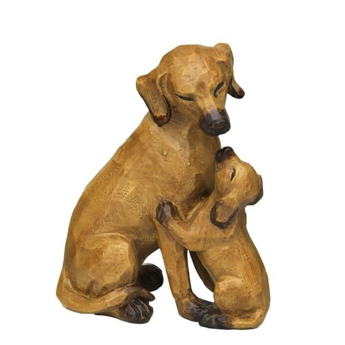 Ambiente hund mit welpe braun - ambiente,