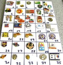 AUSLAND-35 FUSSBALL PINS-BITTE