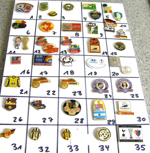 Ausland fussball pins - ausland-35, pins-bitte