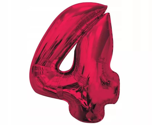 Balon foliowy smart - foliowy, cyfra