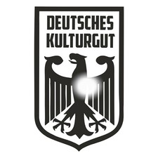 Deutsches Kulturgut Plott Aufkleber Sticker Auto Motorrad Tuning Oldtimer OEM