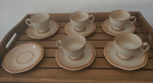 Gedeck kaffeegedeck tasse - 5x,