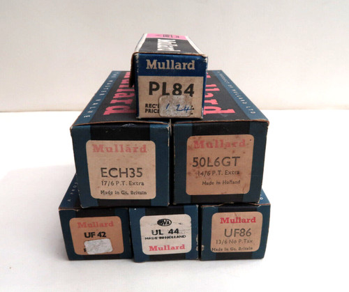 Mullard röhren ventil - röhren,
