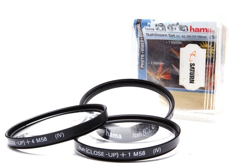 58mm hama nah linsen set - 58mm,