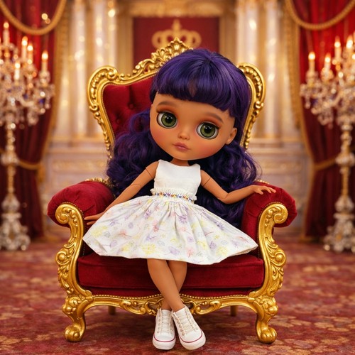 Kleid blythe doll handmade - blythe,