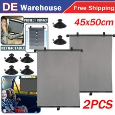 Auto KFZ Sonnenschutz Rollo Frontscheibe Seitenfenster Sichtschutz Abdeckung DHL