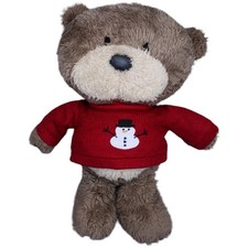 Brauner teddybär mit - brauner,