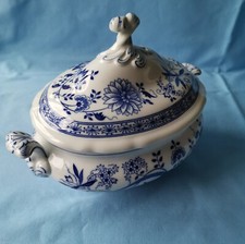 Hutschenreuther Zwiebelmuster Deckelschüssel