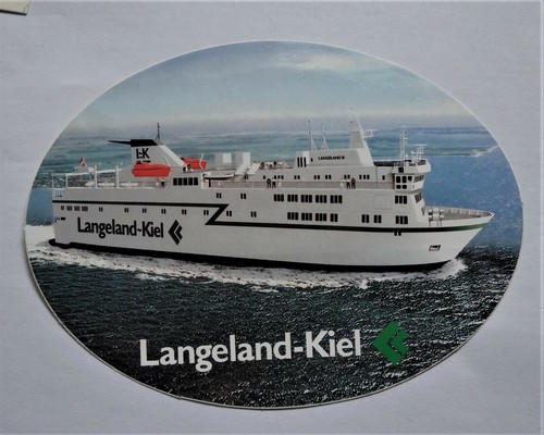 Werbe aufkleber langeland kiel - werbe-aufkleber,