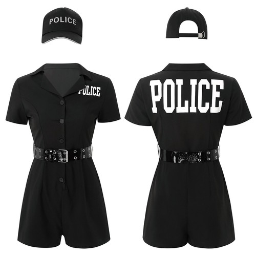 Damen polizistin cosplay - damen,