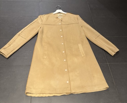 Bym damen wildleder mantel - damen,