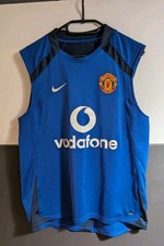 Manchester United Sleeveless Training Shirt/Nike Total 90 Retro 02/03 / Size S/M