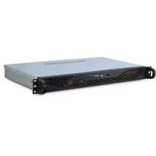Inter-Tech IPC 1U-K-125L Server Gehäuse schwarz 1HE 3 x 40 mm Lüfter Mini-ITX