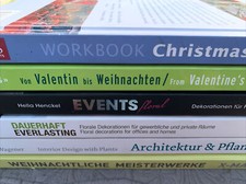 6 Fachbücher Floristik/Events